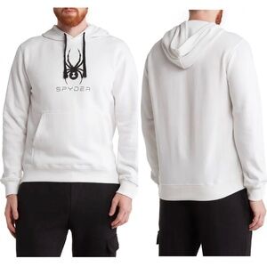Spyder Splash Graphic Hoodie in white size XL